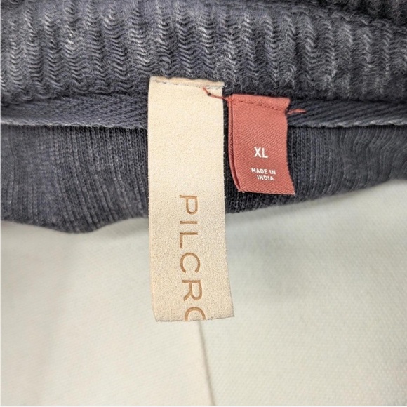 Pilcro Ribbed Duster Cardigan Gray Shacket Cozy Layering Oversized XL - Picture 5 of 6